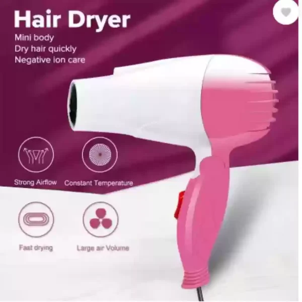 Style Your Hair Effortlessly with the Nova Hair Dryer - Image 4
