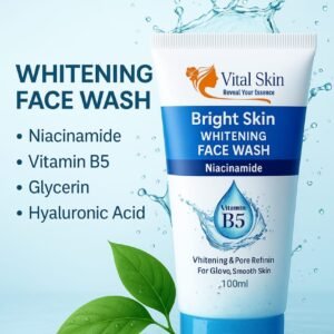 Vital Skin Bright Skin Whitening Face Wash